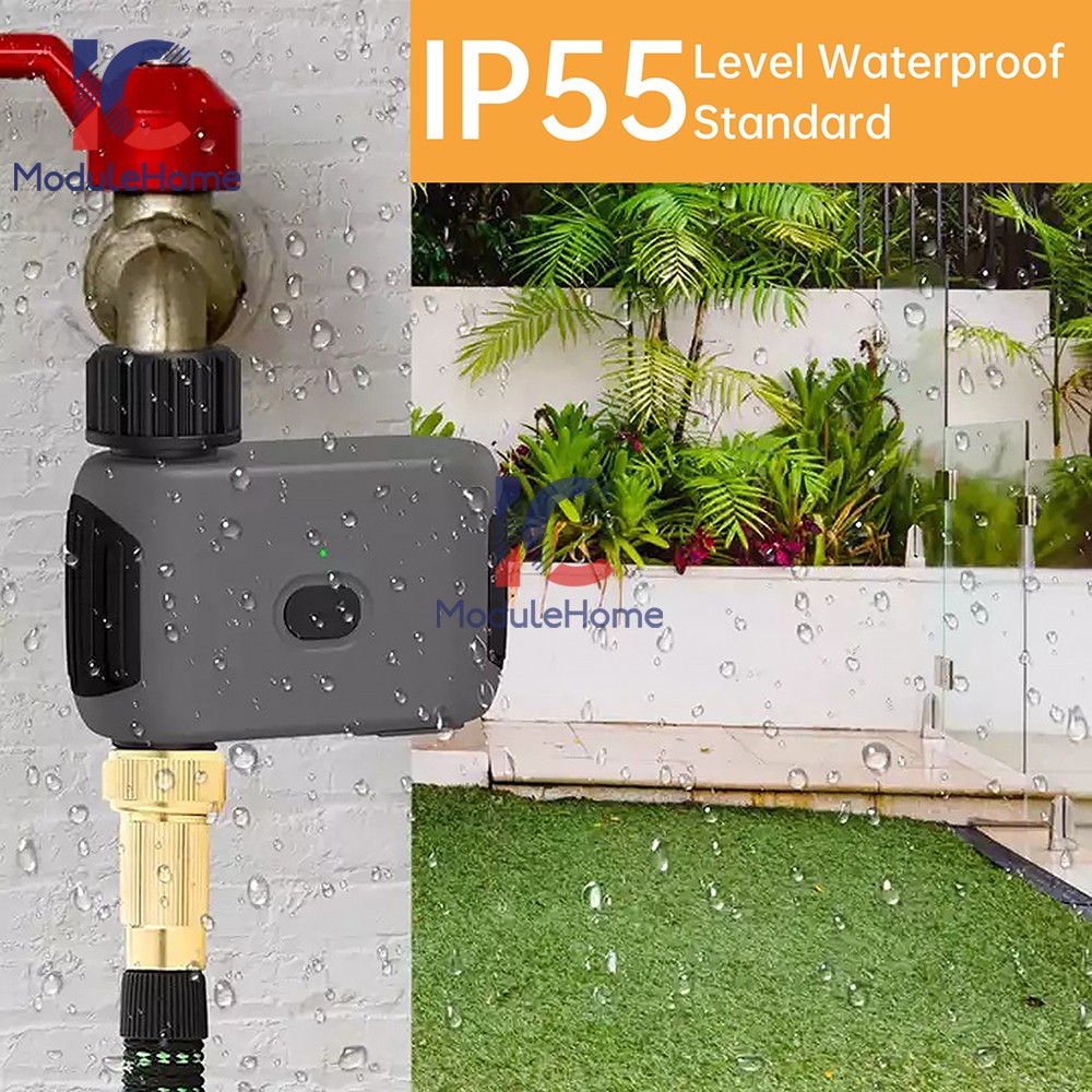 WiFi Water Timer Irrigation Automatic Watering System Sprinkler Programmable