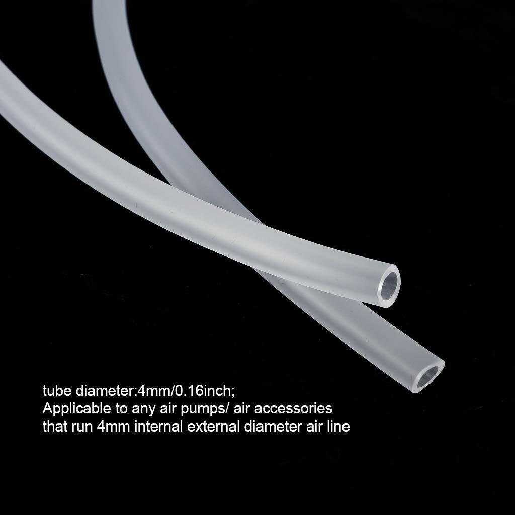 Clear PVC 4mm Professional Durable Clear Flexible Airline Tubing for Aquariums