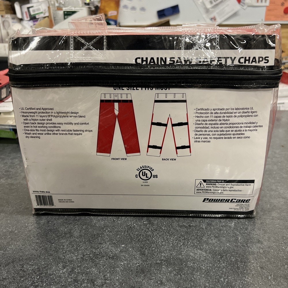 Powercare Chainsaw Safety Chaps