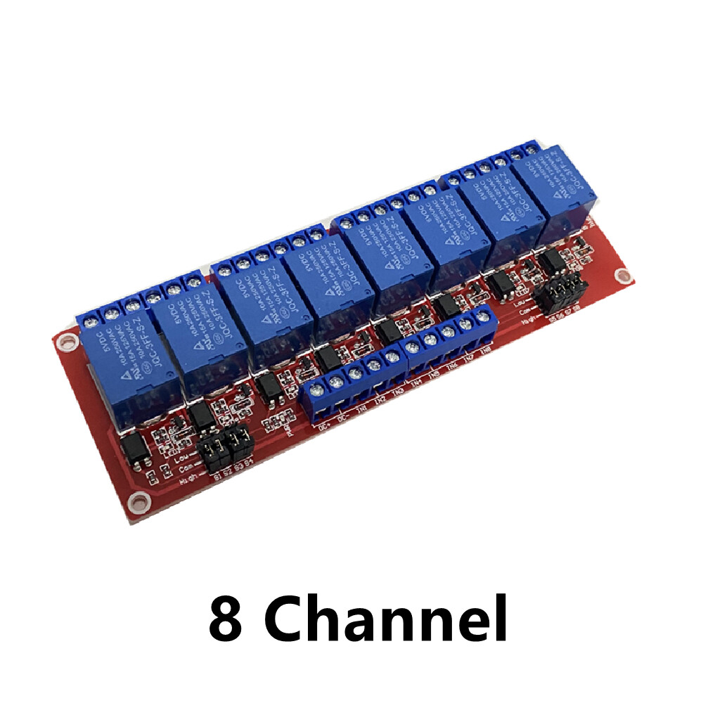 Relay Module Interface Boards for Arduino Low Level Trigger 1/2/4/6/8 Channels