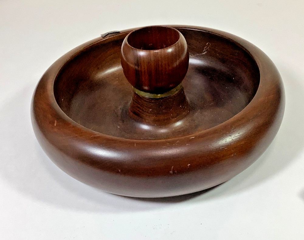 Nutcracker Tasmania Wood Brass Bowl & Hammer