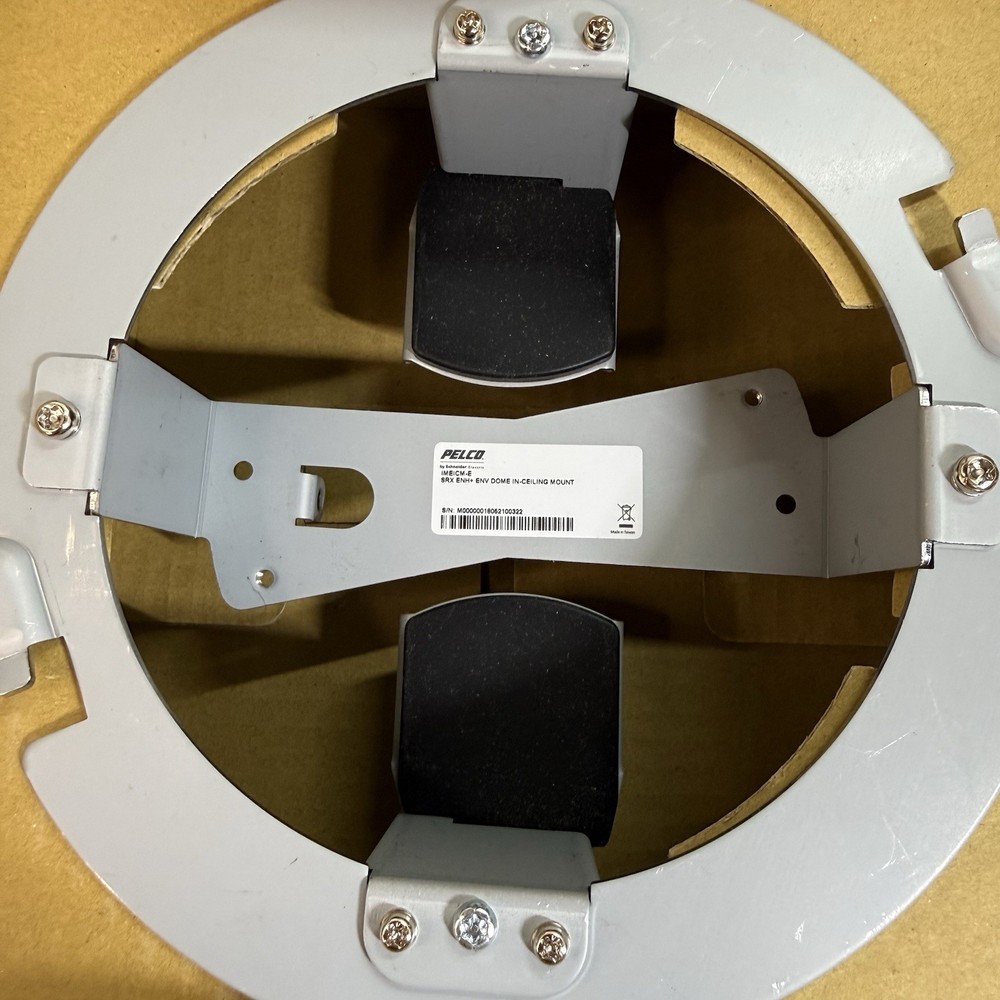 Pelco IMEICM-E Sarix Enhanced In-Ceiling Dome Mount Security Camera Bracket NIB