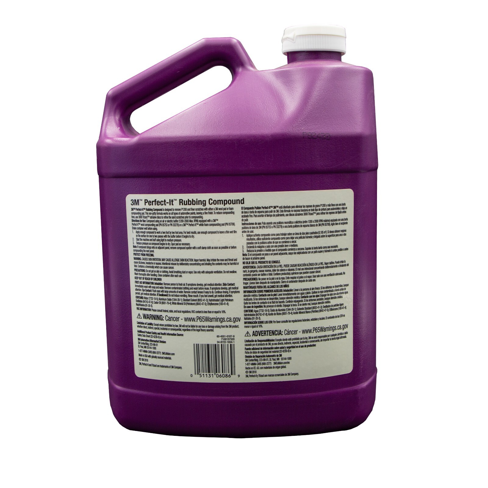 3m perfect it rubbing compound 1 gallon 06086