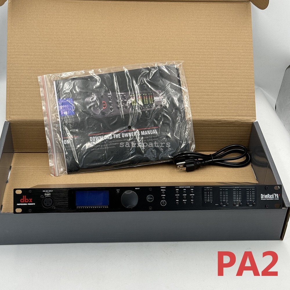 DriveRack PA2 Complete Loudspeaker Management System-PA2