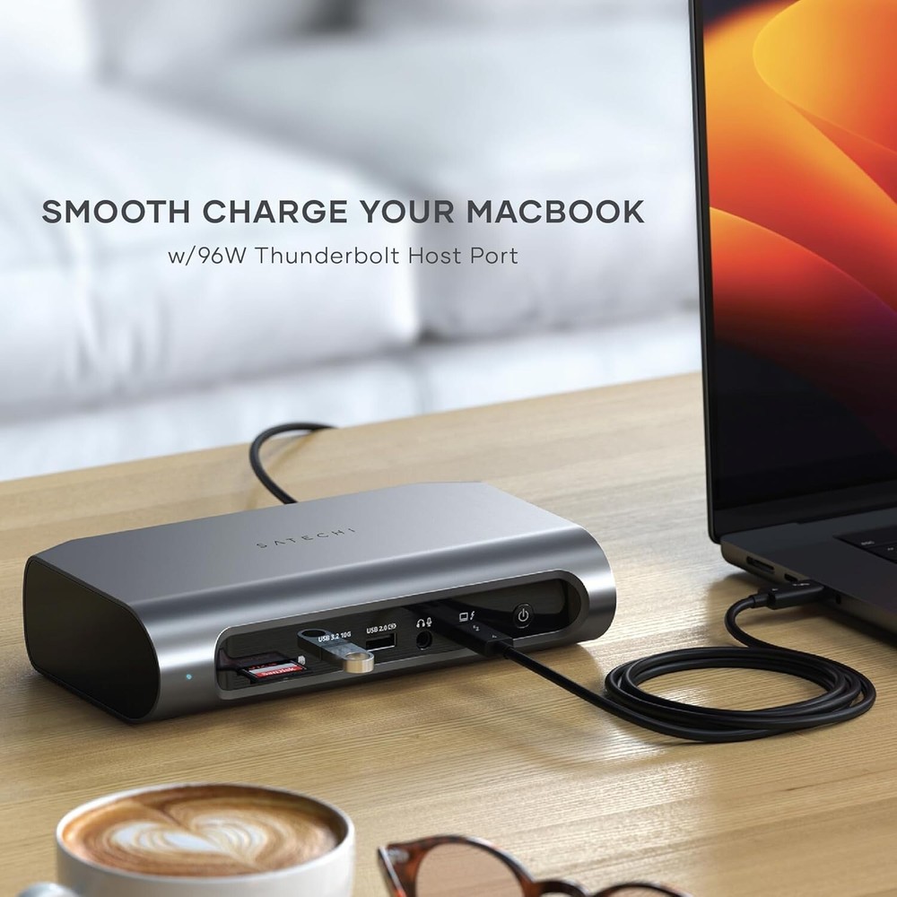 Satechi Thunderbolt 4 USB C Docking Station Multiport New!!!