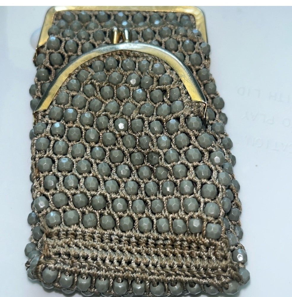 Vintage Beaded Cigarettes Case