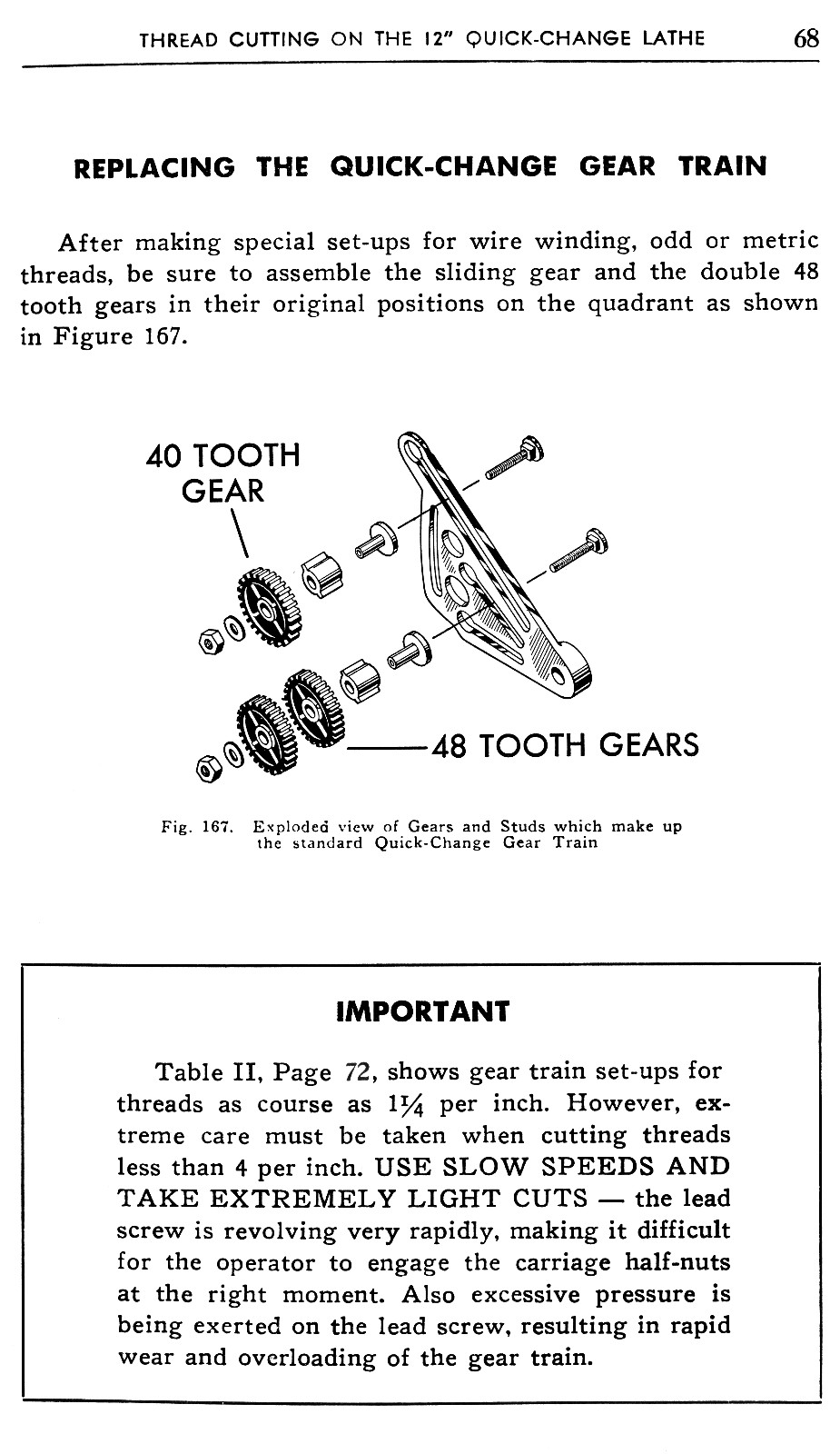 Atlas Craftsman 12" Metal Lathes Manual for 101.07403 101.27430 101.27440 0036