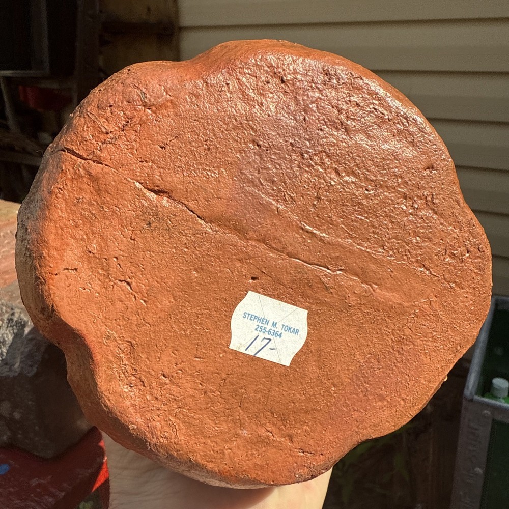 Jack O Lanterns Pumpkins Stack Handmade Resin 8.5” Paper Composite