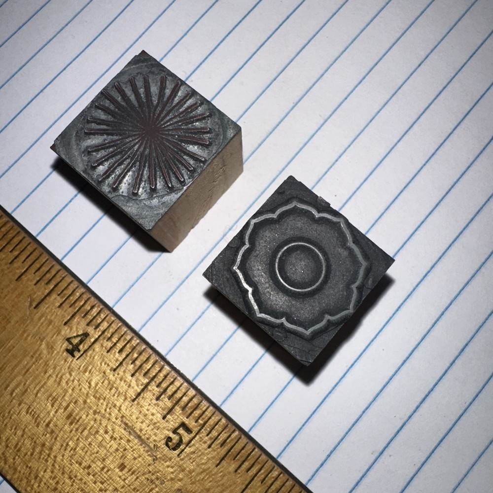 Print Blocks “ Decorative Borders “