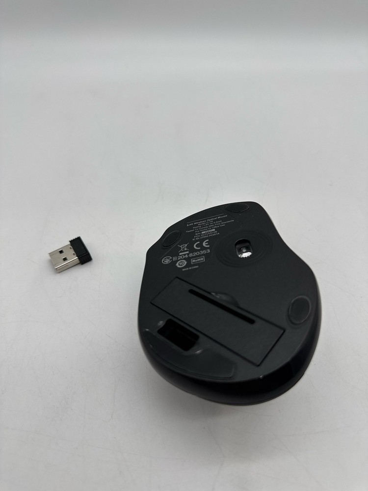 HOTWEEMS D-09 Wireless Ergonomic Computer Mouse 2400 DPI Black