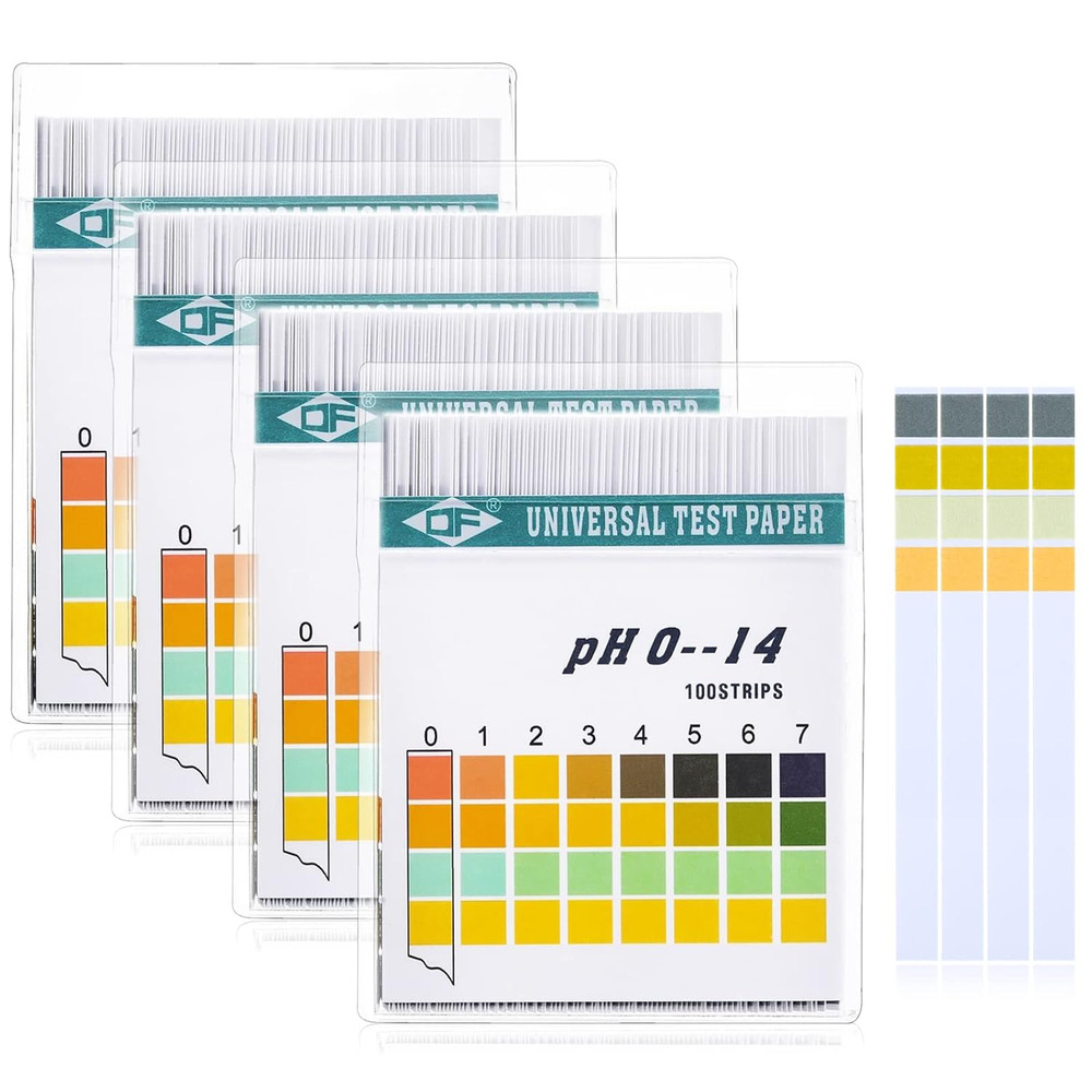 2 Boxes pH Test Strips Universal pH 0-14 Test Strip Alkaline Acid Indicator Tool