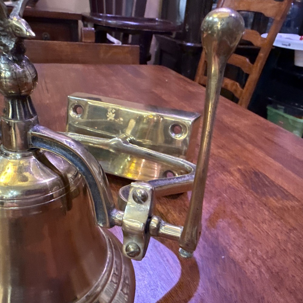 Brass? Diner Wall Bell American Eagle