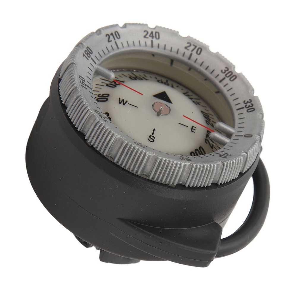 (Grey) Luminous Dive Compass 50M Underwater Diving Compass For CH