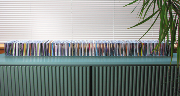 CD Storage Rack - modular CD organiser (100 capacity)