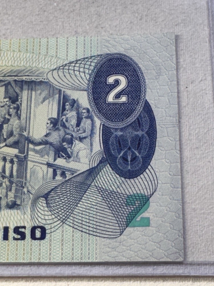 1973 Philippines 2 Piso Banknote
