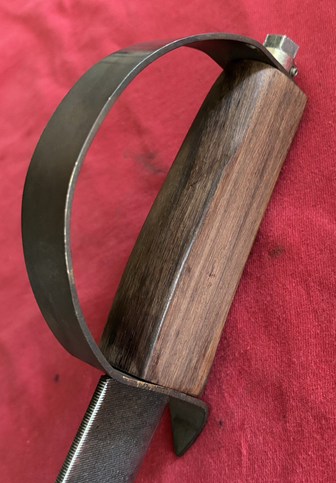 Civil War Reenactment Bowie Knife Brass Handle 9.25 Blade