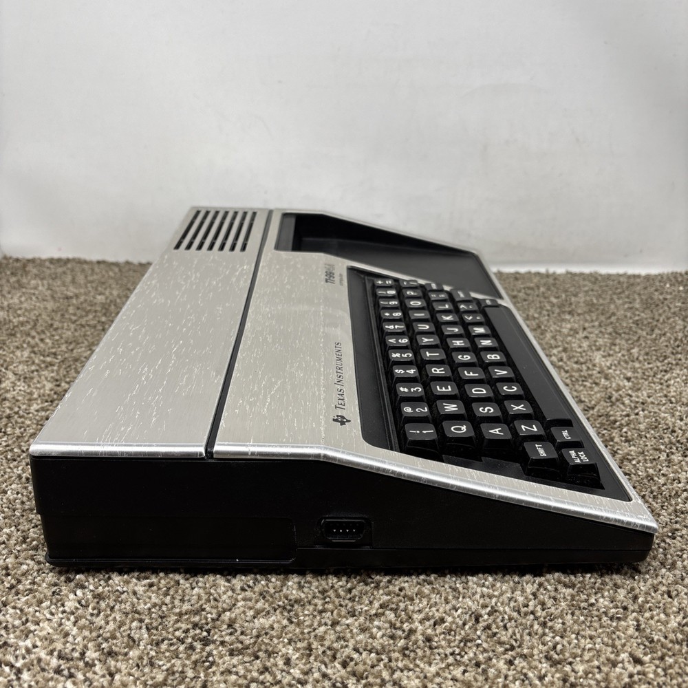 Vintage Texas Instruments TI-99/4A Home Computer & Power Games Bundle Tested