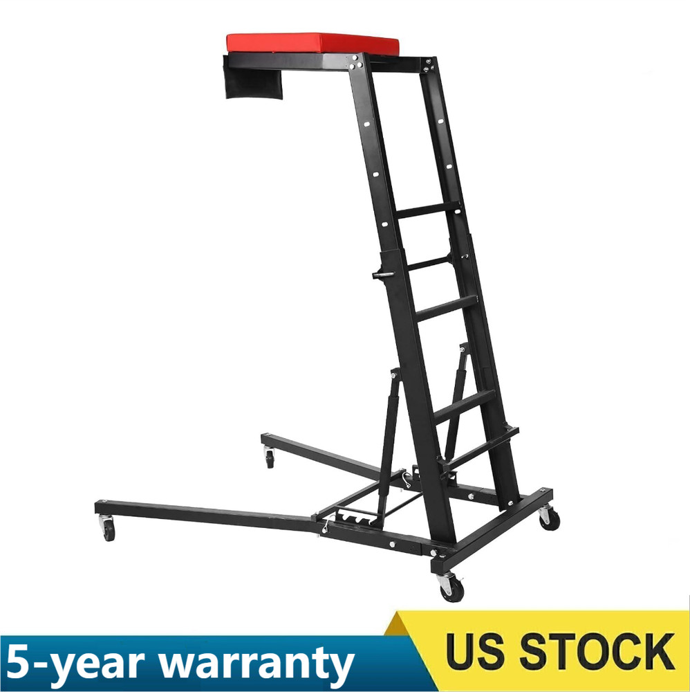 🔝Adjustable Automotive Engine Creeper Foldable Car Creeper 400lbs Workshop Repa