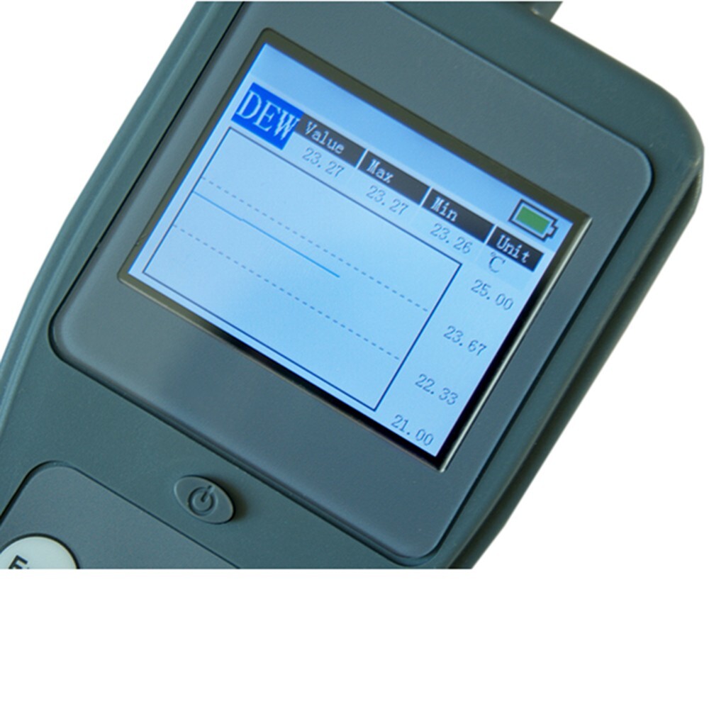 Handheld Dew Point Meter Tester Thermo-Hygrometer Temperature Humidity Meter