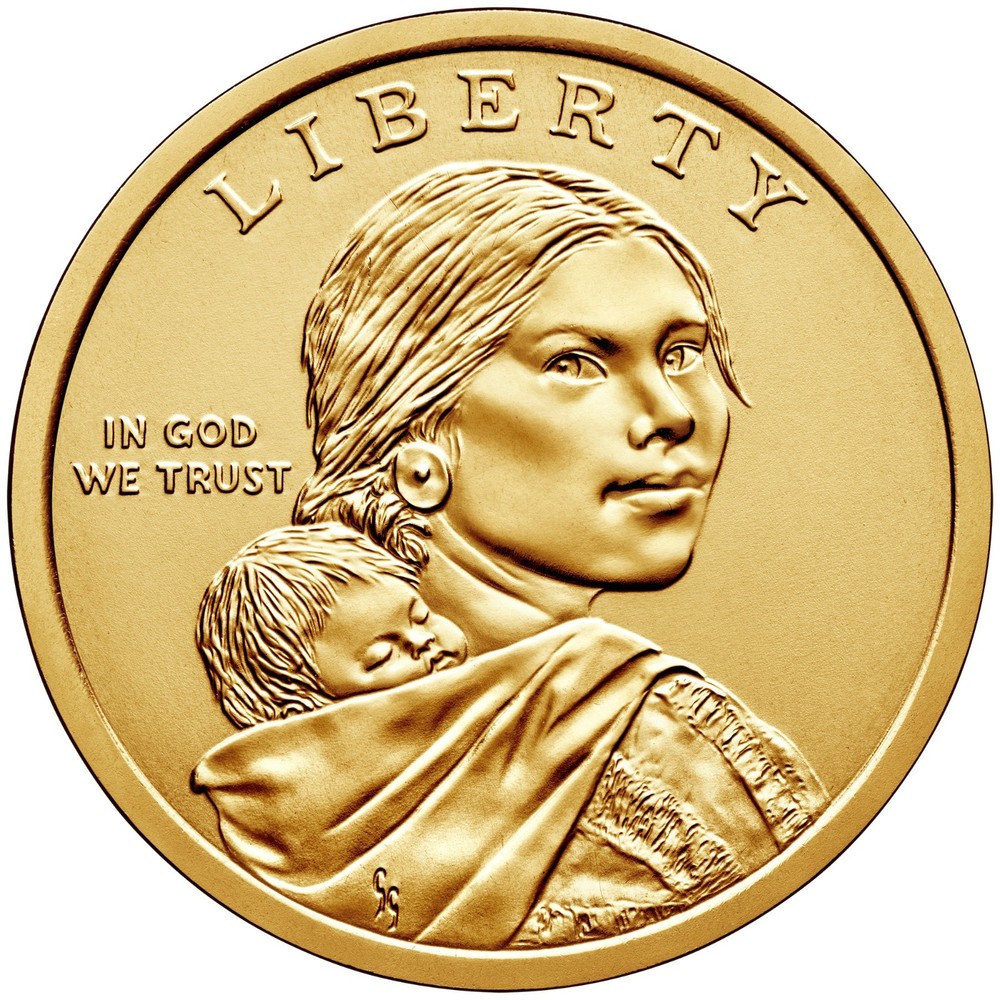 2019-P NATIVE AMERICAN SPACE PROGRAM UNCIRCULATED SACAGAWEA DOLLAR
