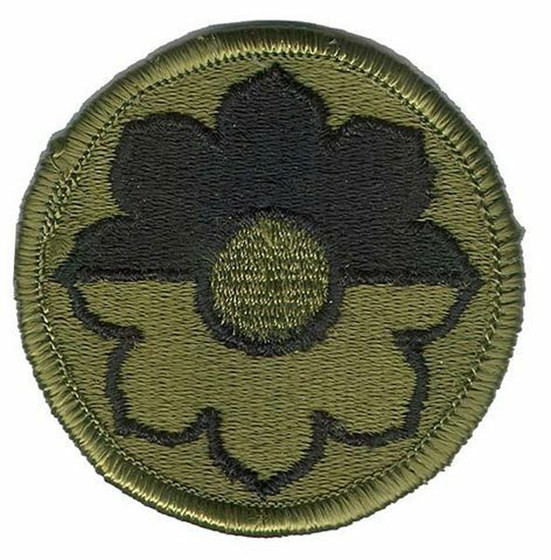 9TH INFANTRY DIVISION PATCH - SUBDUED - BDU