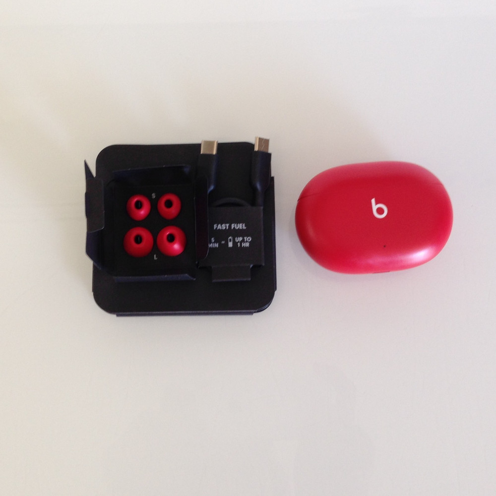 Beats Studio Buds Charging Case Replacement Only, MJ503LL/A - Red - Used