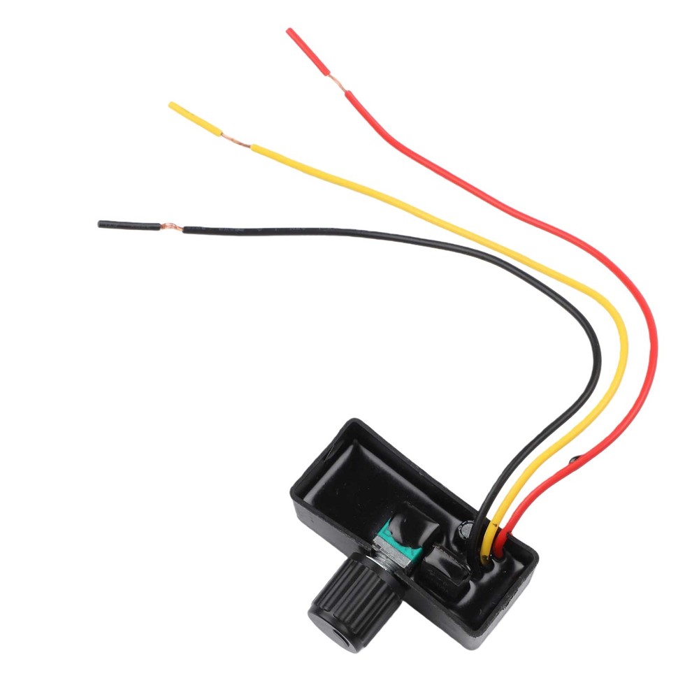 Compact 12V Speed Regulator Knob for Easy Dimming and Speed Adjustment