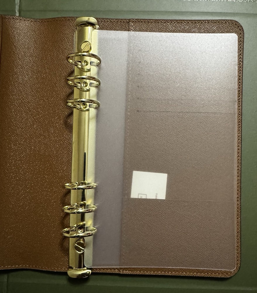 A5 Binder Adapter Insert- /25mm Gold Rings and Dashboard