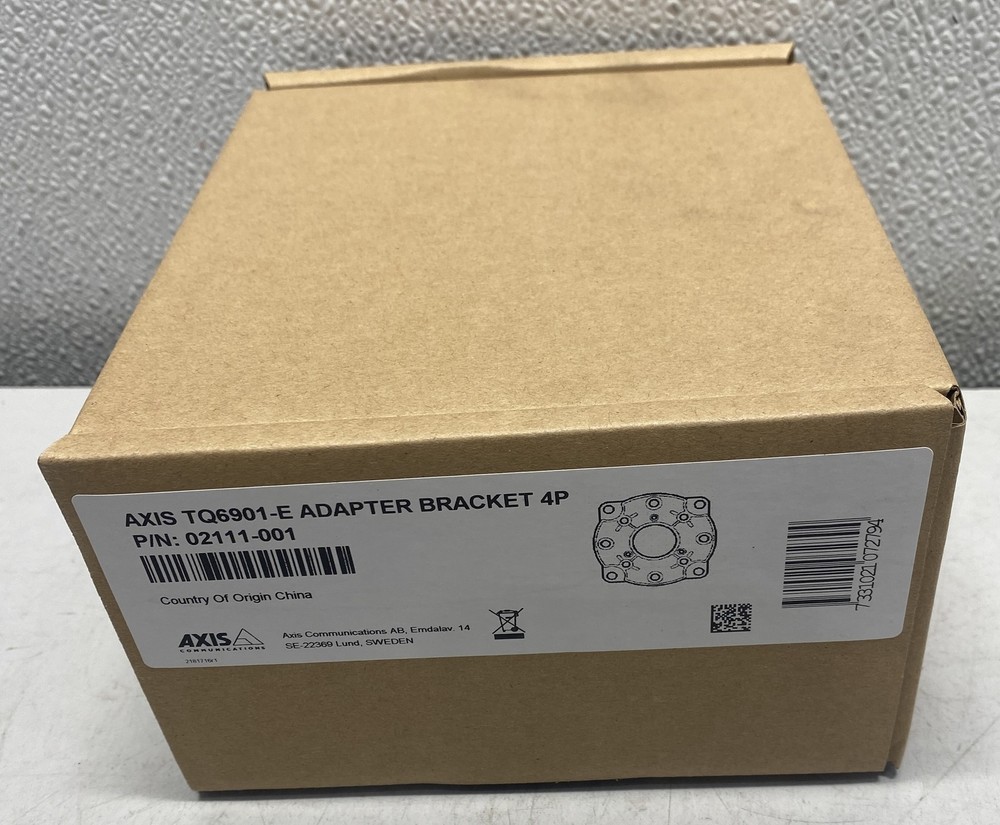 Axis Communications TQ6901-E Adapter Mount Bracket (4-Pack) 02111-001