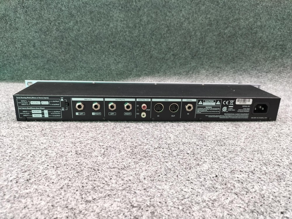 TC Electronic M350 Dual Engine Reverb Effects Processor Multi Effect Junk