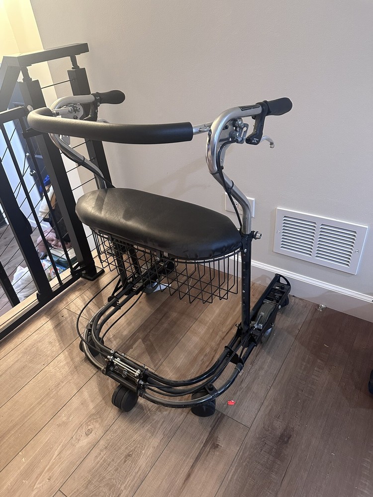 In Step Mobility Walker and Sit Down Chair