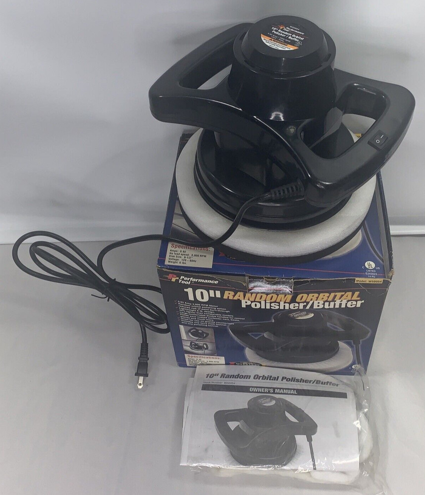 Performance Tool W50054 10 Inch Random Orbital Buffer PT100