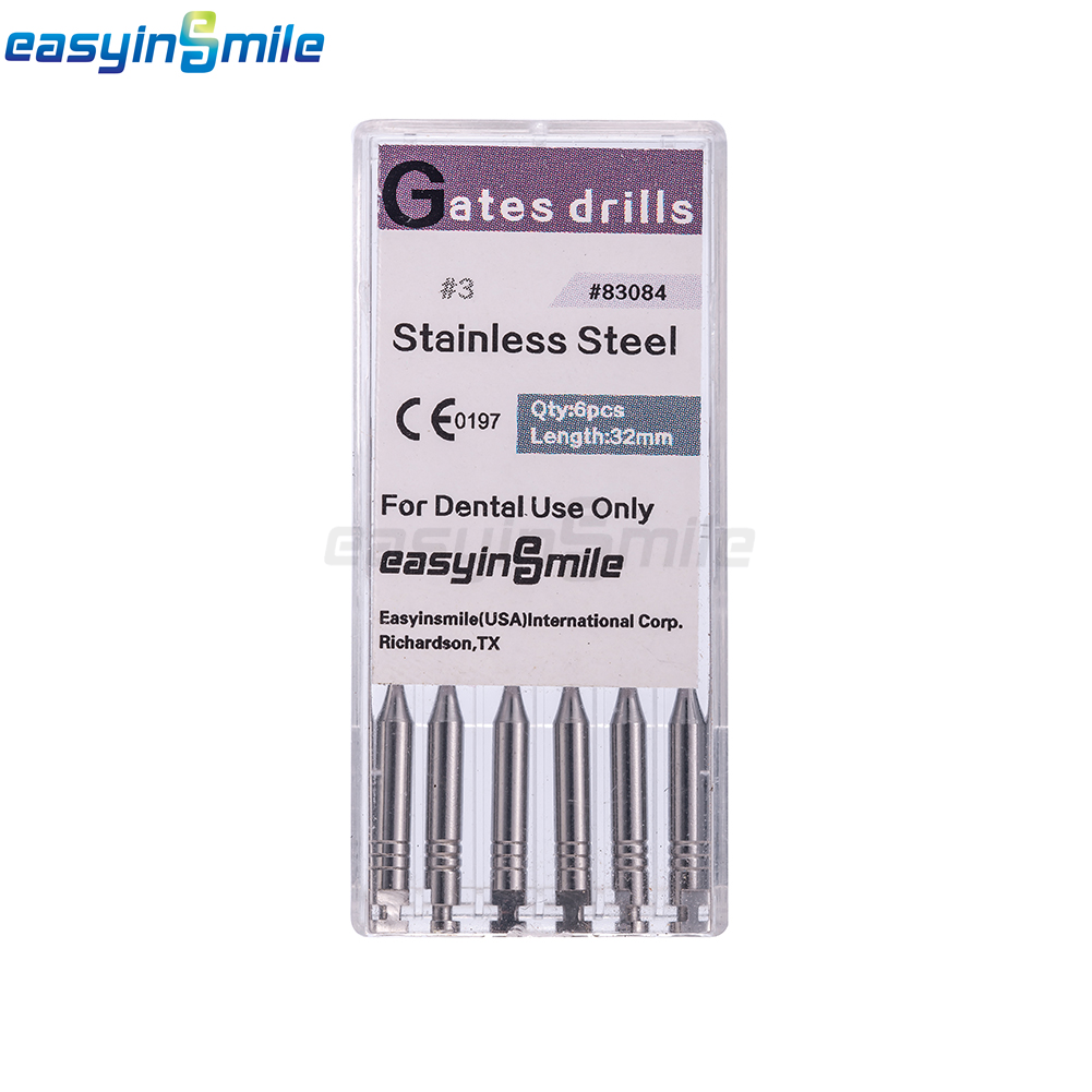 10Pk Dental Endo Glidden Gates Drills Peeso Reamers Root Canal Engine Files 32mm