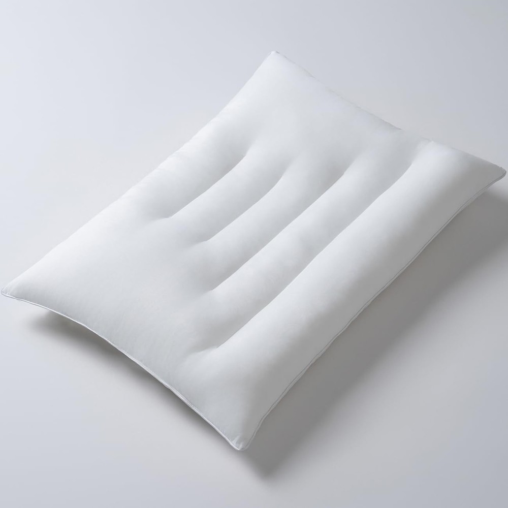 Flat Thin Pillows for Sleeping - Queen Size 1 Pack Slim Bed Pillows for Side ...