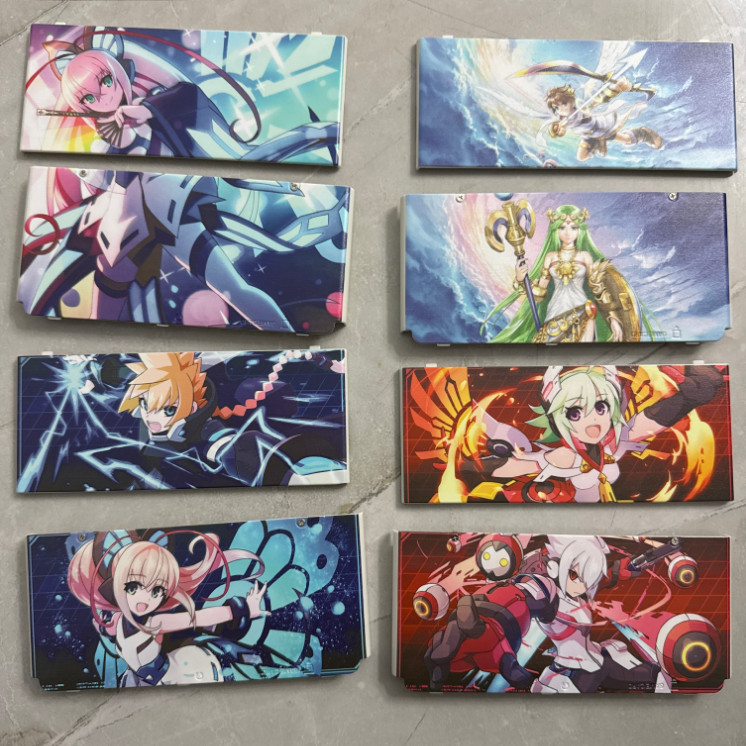 Custom Nintendo New 3DS Replacement Faceplates shell cover 5-Pack (5 Designs)