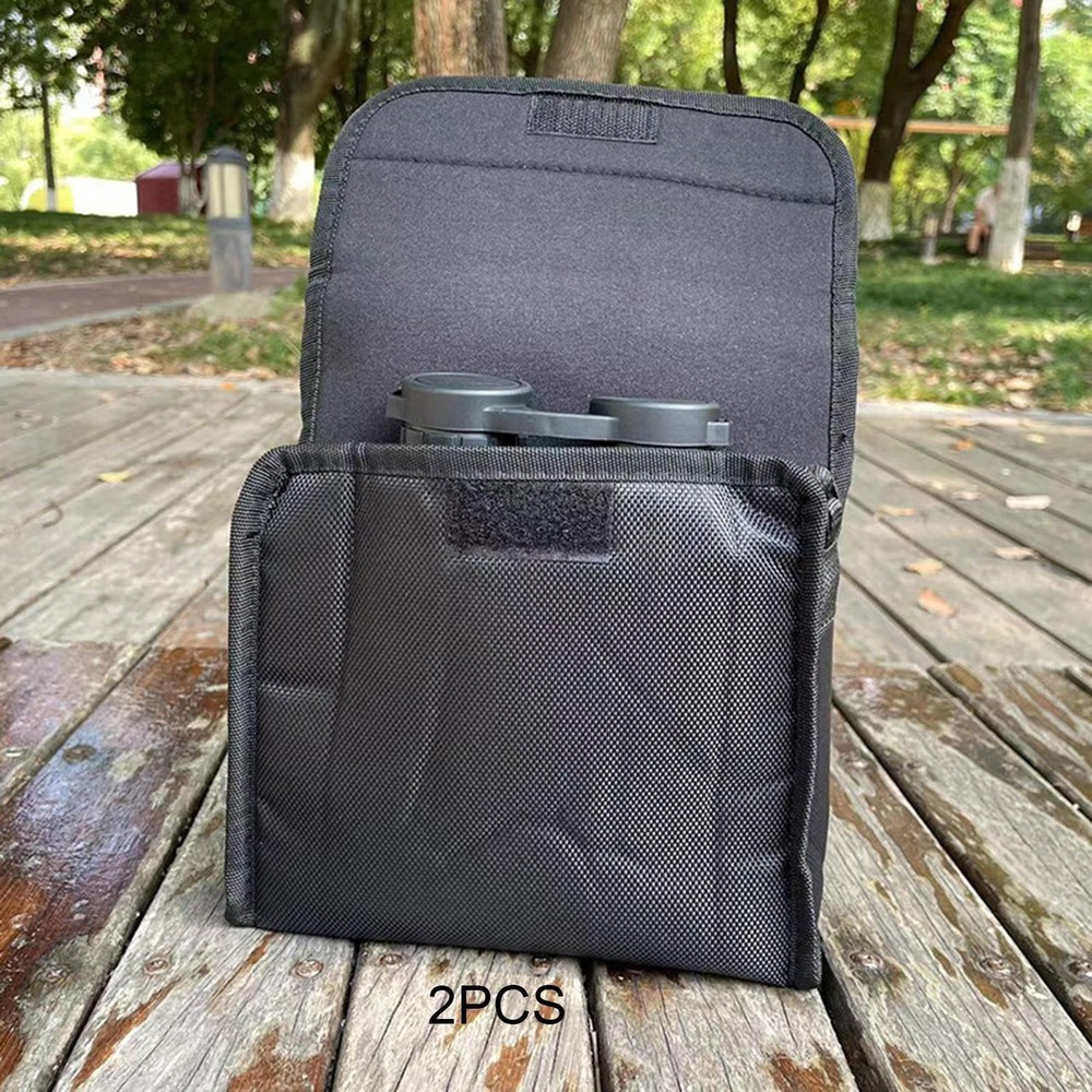 2 Pieces Binoculars Bag Storage Case Practical Multifunction Portable Organizer