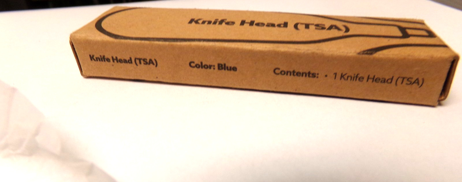 Outlery Head Accessory Knife ( TSA ) Utensils Camping Survival - Blue - 40