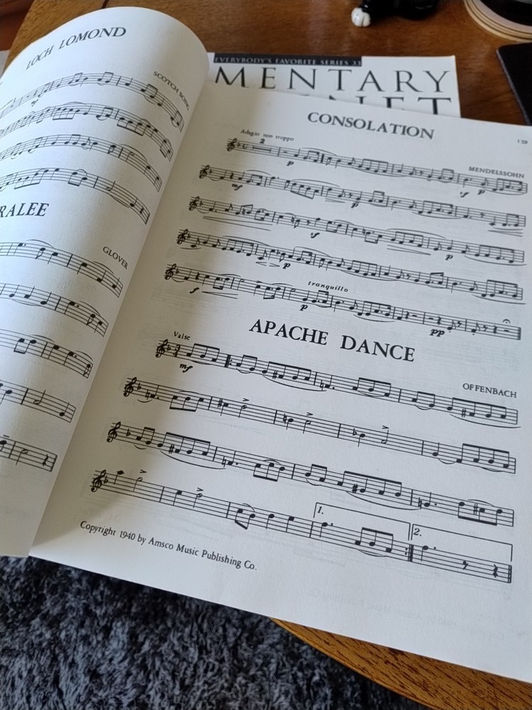 Elementary Clarinet Solos