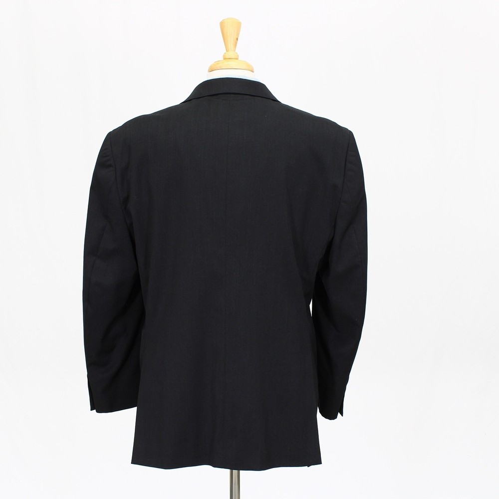 Pronto Uomo 48R Gray Sport Coat Blazer Jacket Solid 2B Wool