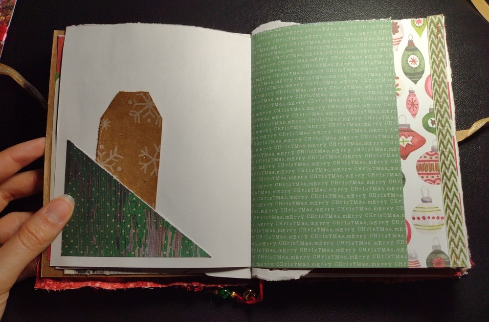 Christmas Handmade Junk Journal by Lexi