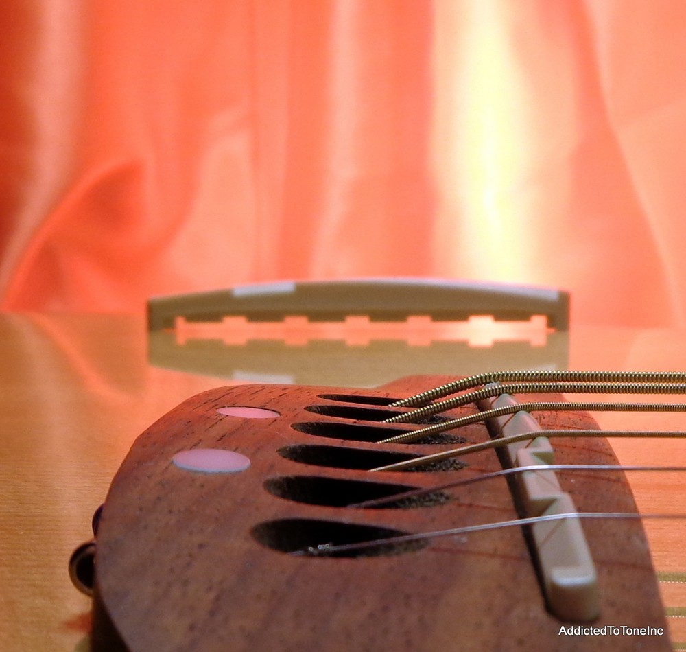 Ovation Celebrity Applause Thinline Integrated Saddle / OEM Part / TUSQ