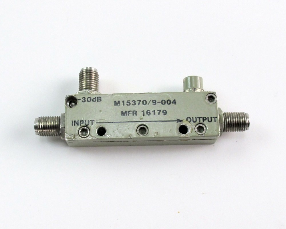 M/A-COM MACOM M15370/9-004 Directional Coupler 30dB