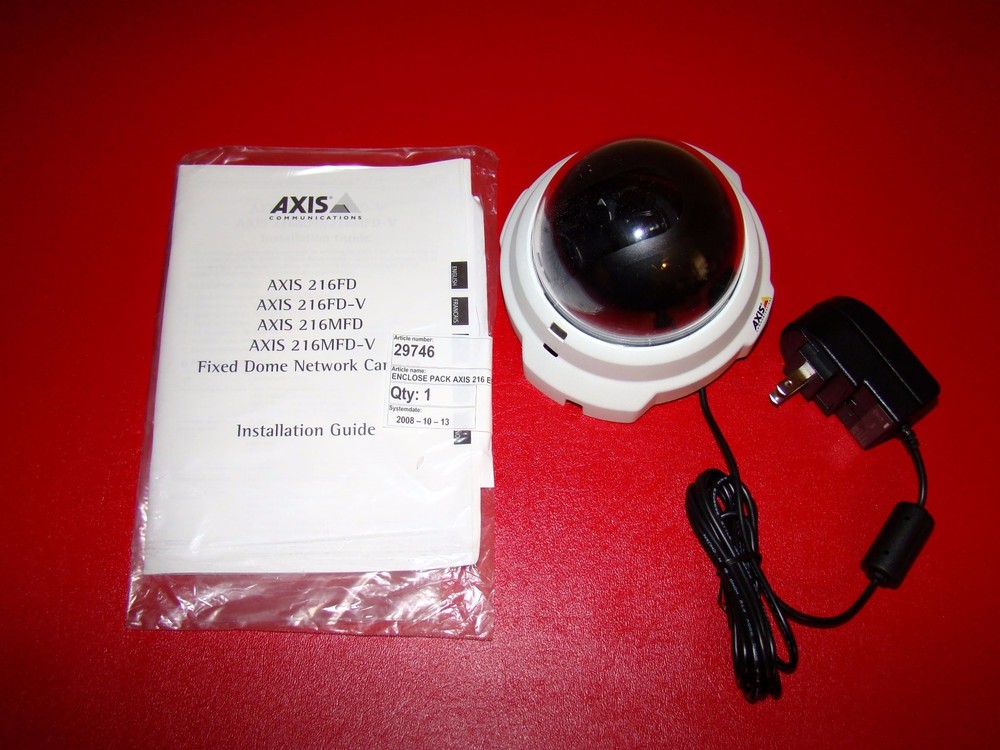 AXIS 216FD Network IP POE Security Surveillance Web Camera 0240-001-02
