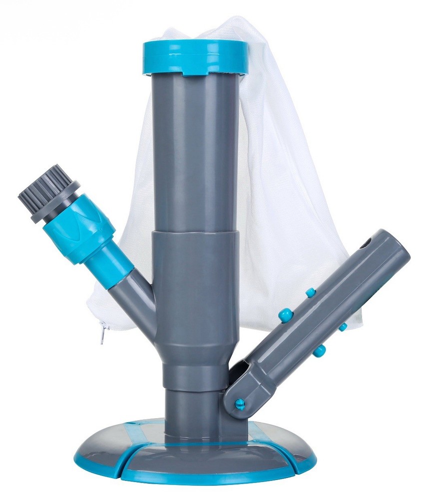 Small Pool & Spa Vacuum, Flexible Sides Automatically Adjust To Angles