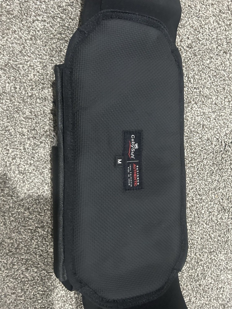 CubySoft Speedsoft Harness Black Size Medium for Speedsoft