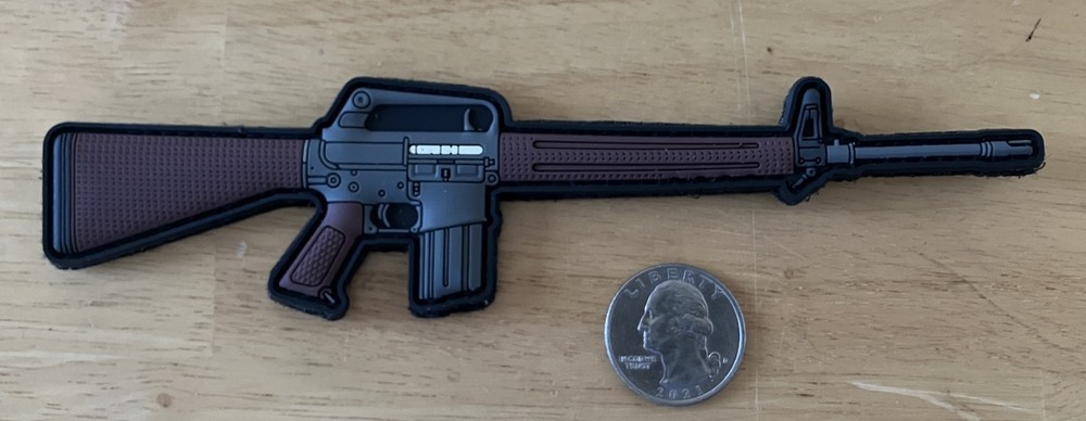 Vickers Guide Patch: Armalite AR-15 "Hollywood Prototype" Serial Number 000001
