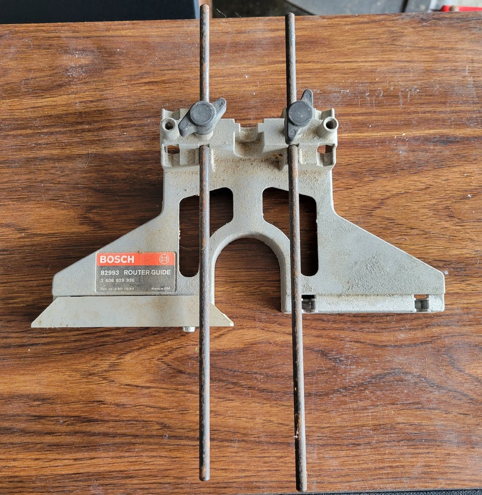 Vintage Bosch Model #82993 Router Guide