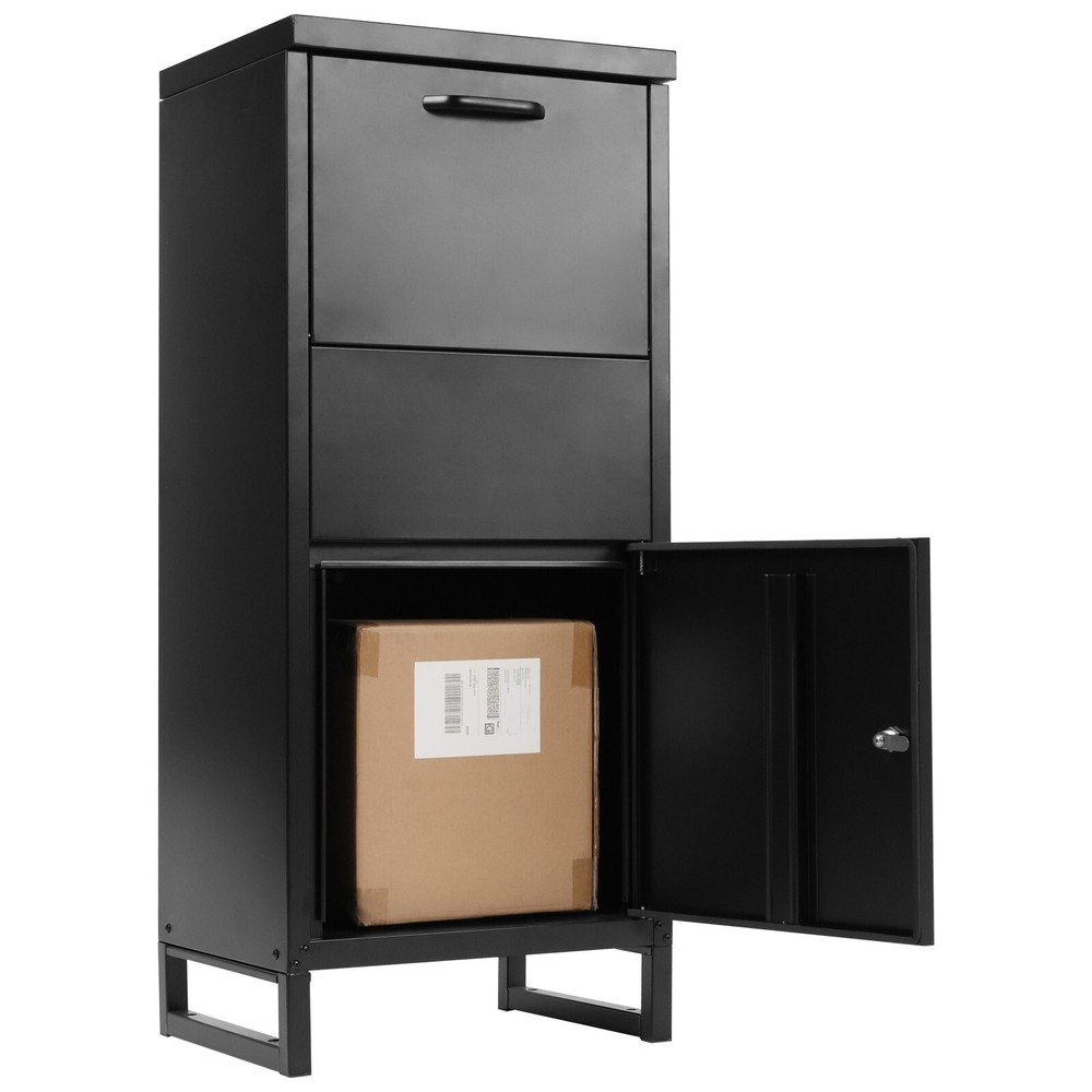 Outdoor Package Delivery Box for Outside Large Lockable Parcel Storage Drop Box