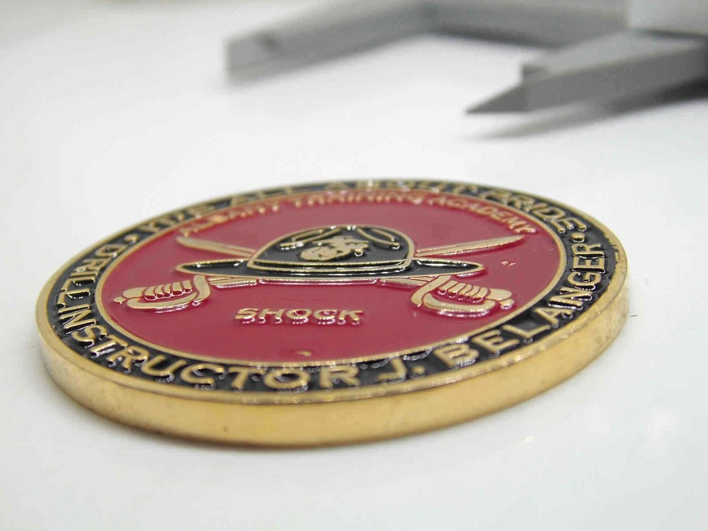 ALBANY TRAINING ACADEMY SHOCK CHALLENGE COIN