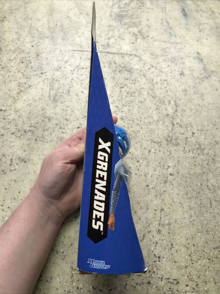 Xploderz Xgrenades 3 Pack Of Reusable Grenades Unopened with 750 xploderz rounds